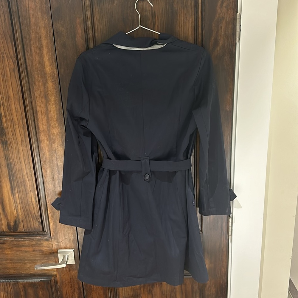 Navy Blue Trench Coat - image 3